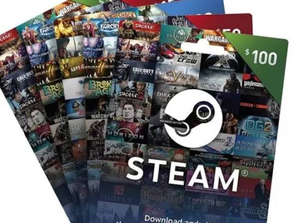 Steam Wallet Gift card ($100)