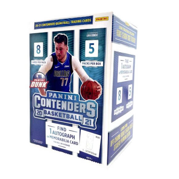 2020/21 Panini Contenders N B A Basketball Blaster Box