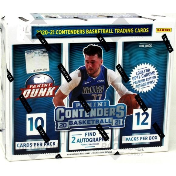 2020/21 Panini Contenders NBA Basketball Hobby Box